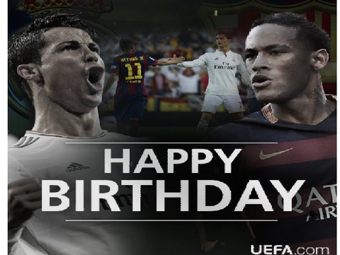 Happy Birthday Ronaldo & Neymar!!