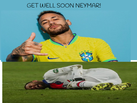 Get well soon Neymar!