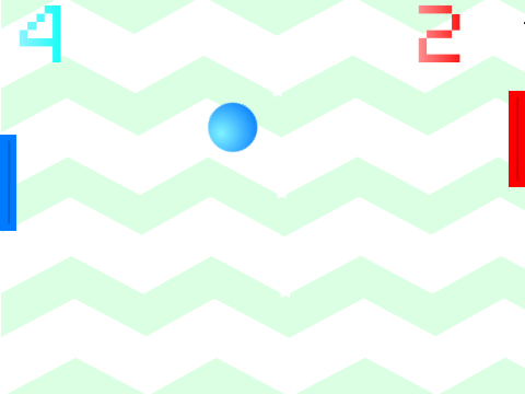 2-player pong game
