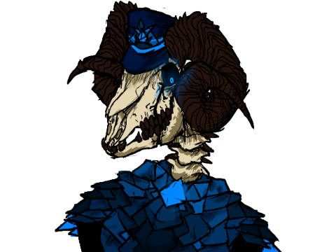 Abbadon has a hat now >:D