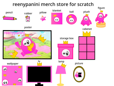 reenypanini merch for scratch