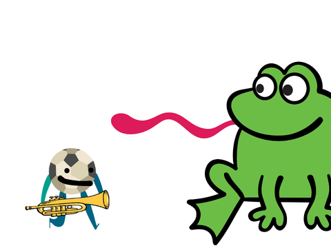 super soccer ball: frog boss fight