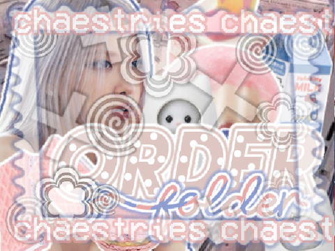 ᘞ ❏RDER ☰ folder —— ꔫ