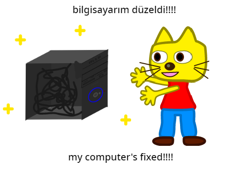 my computer's fixed!!!