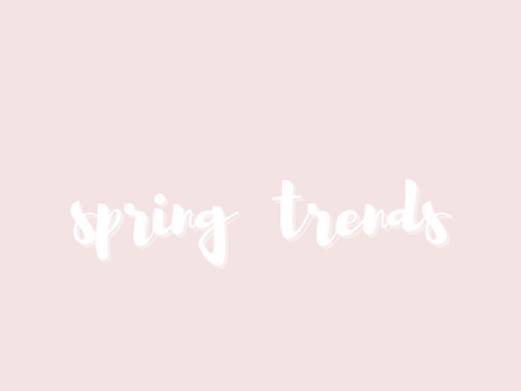،، spring fashion trends ⛓