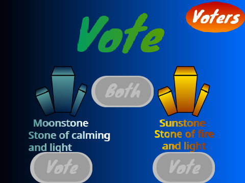 Quartz Vote - Moon vs Sun