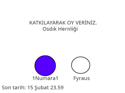 Osdık Hernliği 15 Şubat Seçimleri 