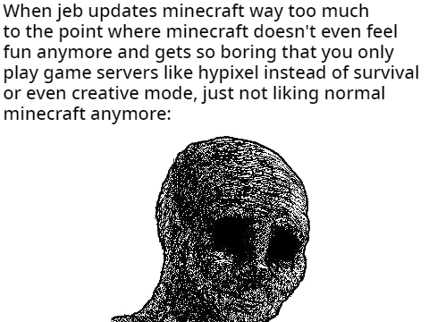 minecraft :(