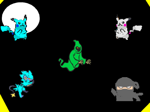 Mixed songs with funny Pokemon and a ninja