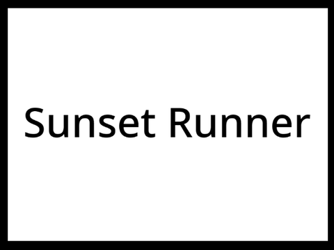 Sunset Runner