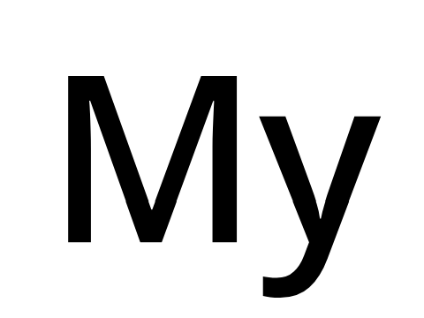 My