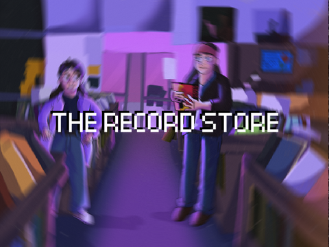 The Record Store. #art #all #trending
