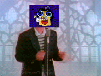 (The 2 Main Lyrics Mashed Up) Klasky Csupo Robot Logo Will Never Give You Up.