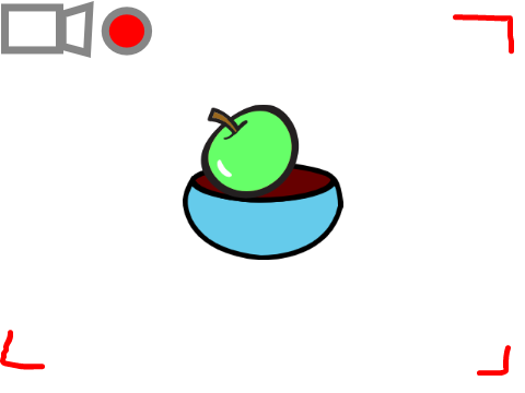 live video of a green apple hatching