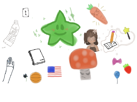 Random Drawings I made <3