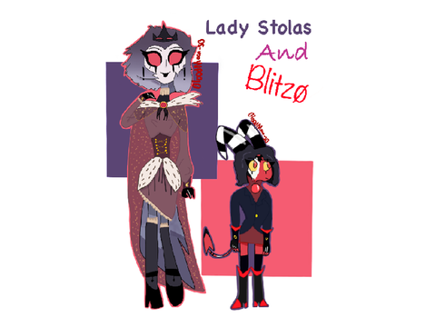 Genderbend Stolas and Blitzø