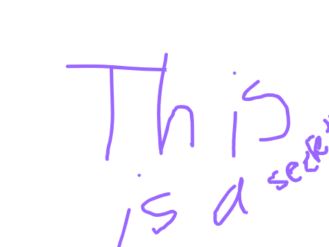 Tell me if you see the secret