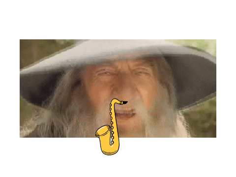 Gandalf the Sax Player