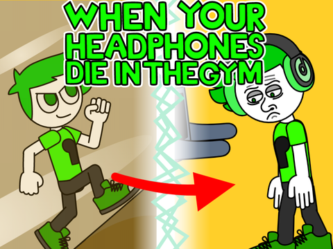 (Short) When your Headphones Die in the Gym
