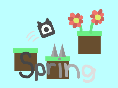 Spring - A Scrolling Platformer #Games