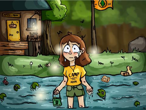 °’.☼ camp . scene ☼.° art°,
