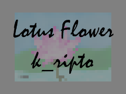 Lotus Flower Art