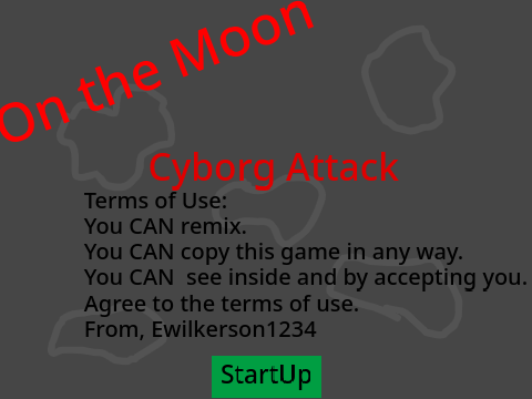 Cyborg Attack On The Moon! 