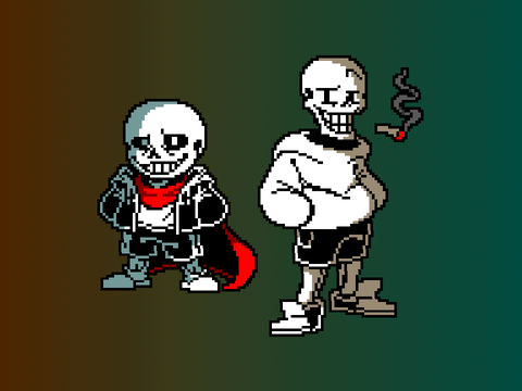 Undertale x Underswap animation