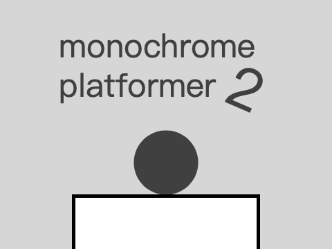 （おすすめ）モノクローム プラットフォーマー 2 / monochrome platformer 2 