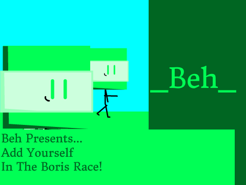 Add Yourself In The Boris Race!