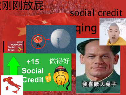 中国社会信用测评二 (China Social Credit Test v2)
