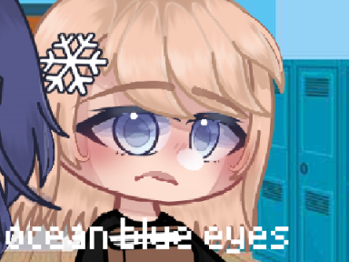 - ocean blue eyes -