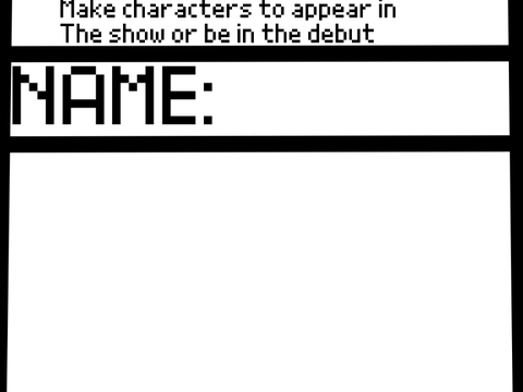 Create characters to make brief appearances.
