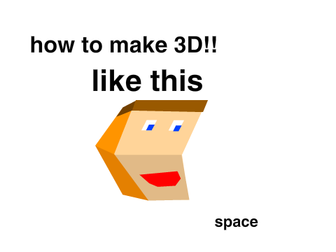 how to make 3D stuff 