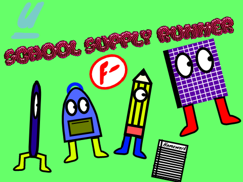 School Supplies Runner