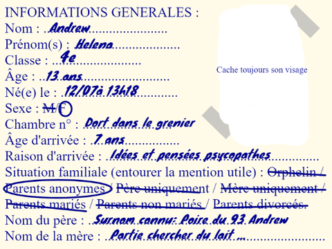Dossier - Helena Andrew 