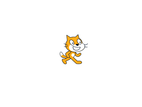 Scratch cat is ur mouse pointer