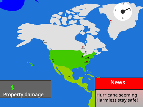 Hurricane simulation  remix