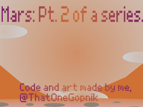 Mars: a platformer (ALPHA) (WIP)