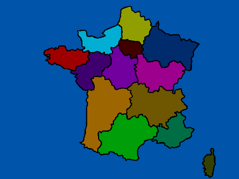 Regions Of France