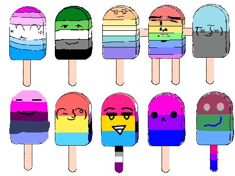 ♡ Add yourself as an LGBTQ+ popsicle ♡ Remix remix remix remix remix remix remix remix remix