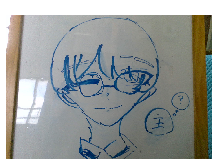 ホワイトボードでお絵描き１