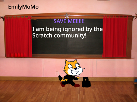 Save scratch cat!