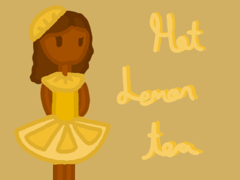 Hot Lemon Tea Girl