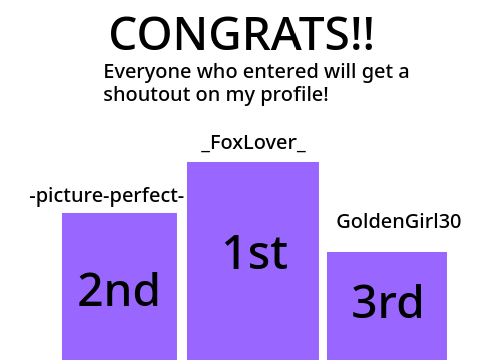 Art contest winners!
