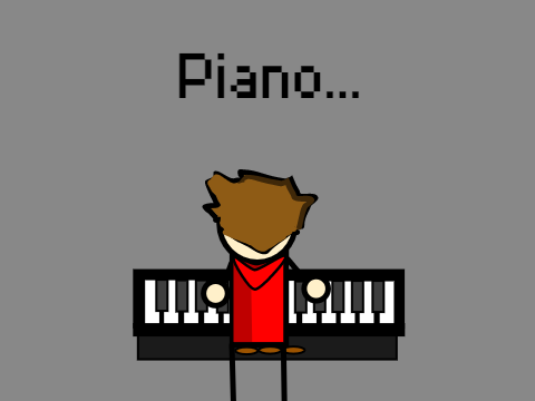 Me learning how to play the piano...