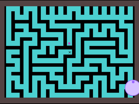 Mobile friendly maze