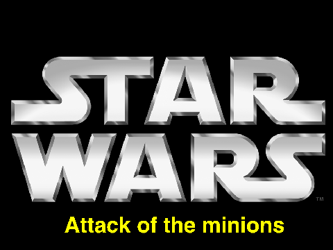 Star wars attack of the minions