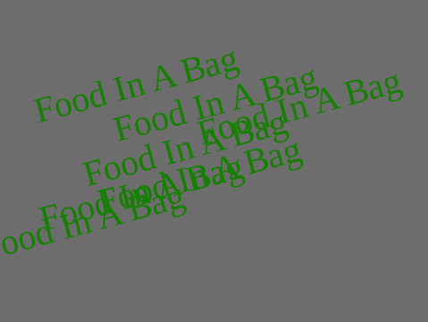 Food in a bag song LOOP