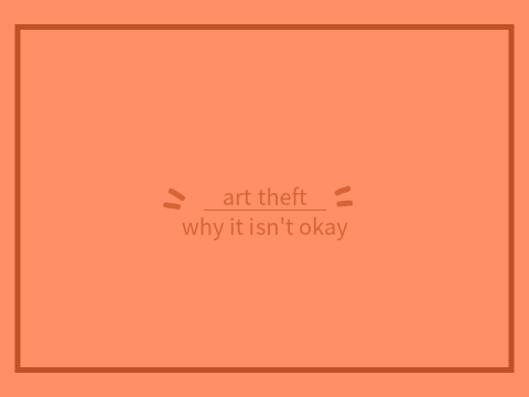 Art Theft on Scratch - Why It Isn't Okay